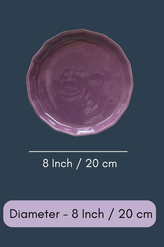 Lavender Snack Plate