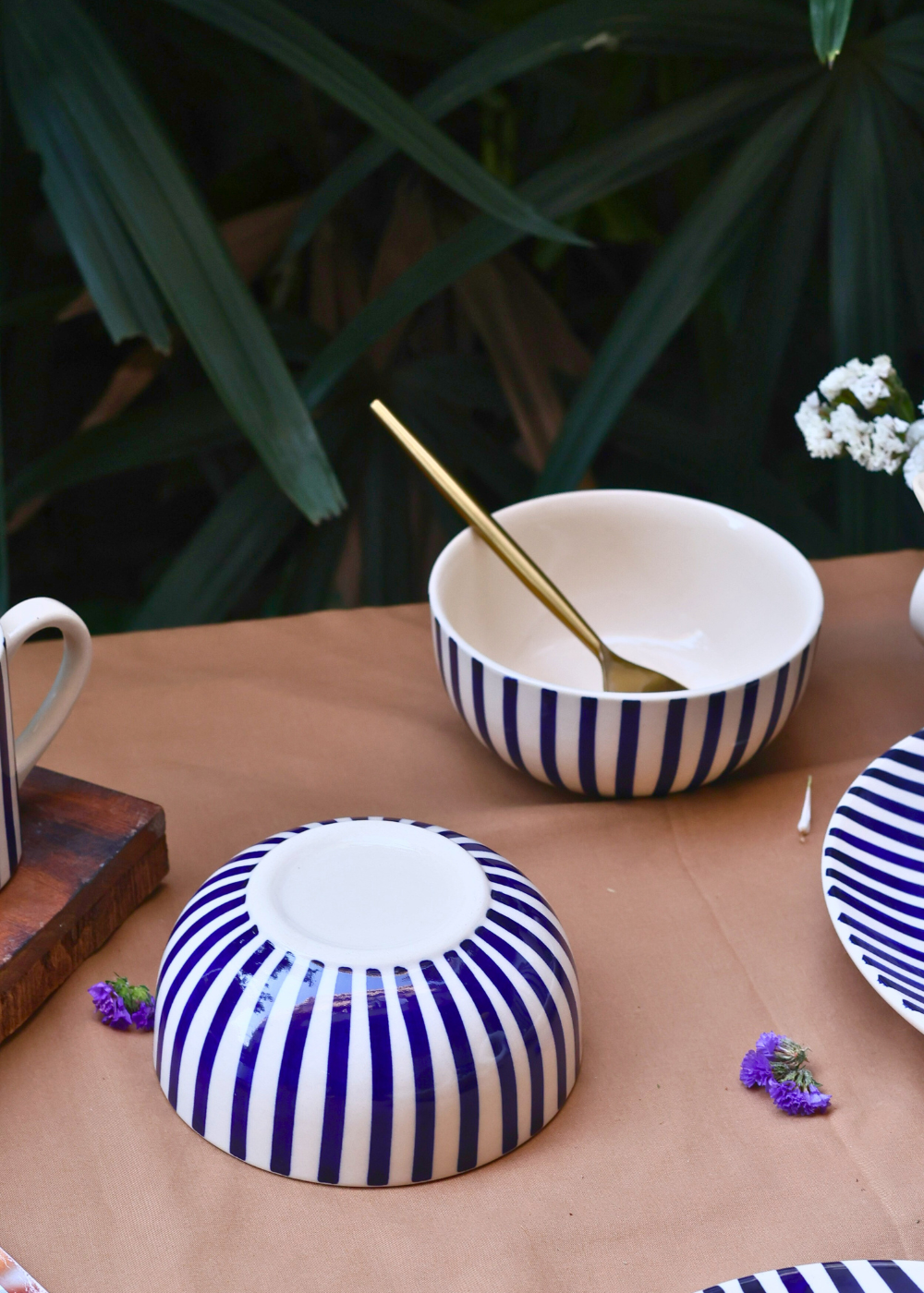 thin stripes bowl
