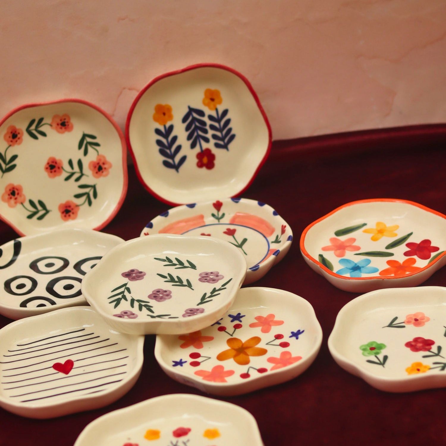 Set of 10 Best Selling Dessert Plate (For the Price of 7) made by ceramic