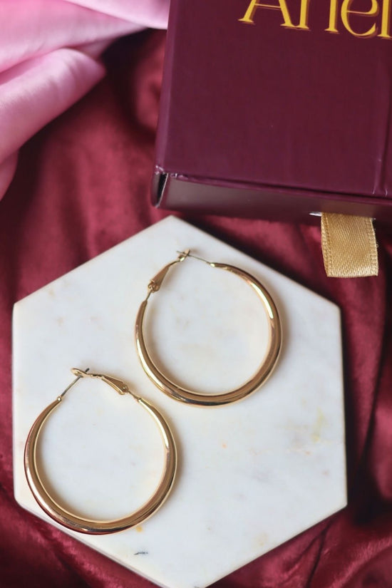Basic Everyday Hoops handmade in India