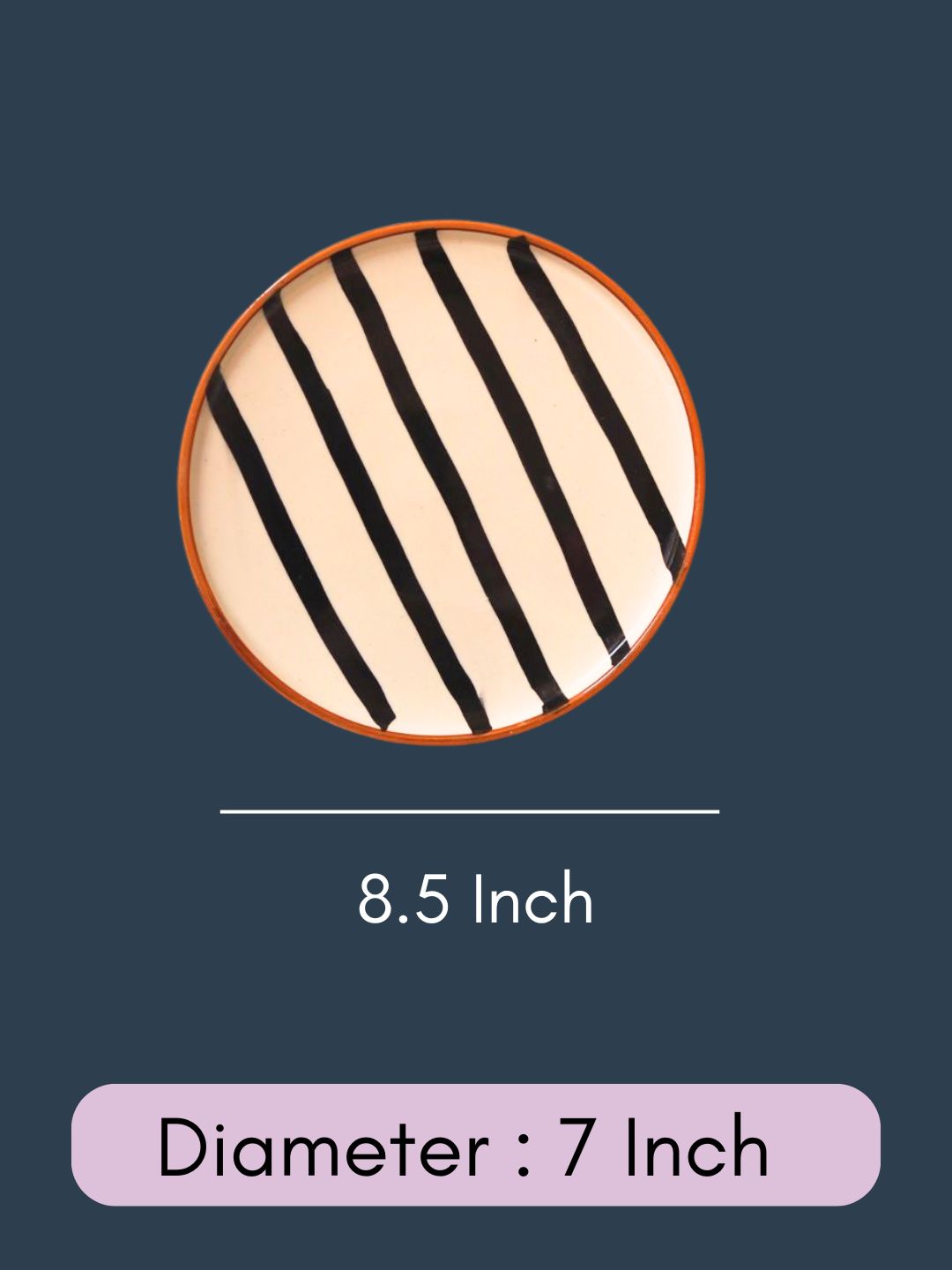 Zebra - Platter with size & fit
