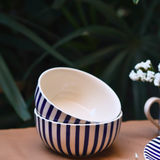 Two handmade ceramic bowls 
