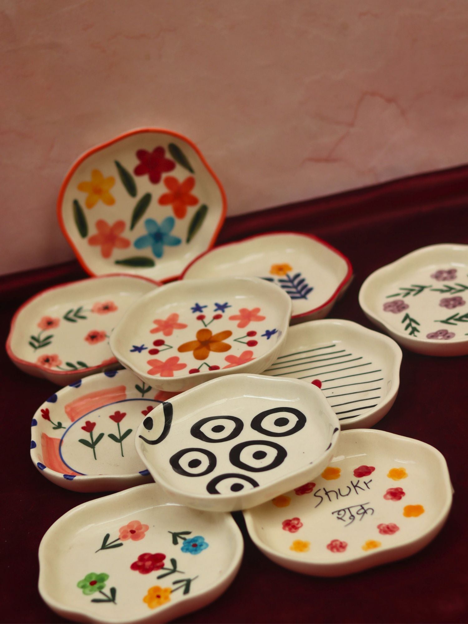 Set of 10 Best Selling Dessert Plate (For the Price of 7) handmade in India