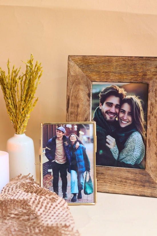 Essential Wooden Frame & Minimal Glass Frame