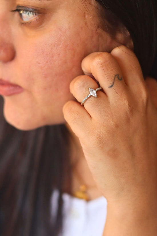 Serene Diamond Ring with premium quality material