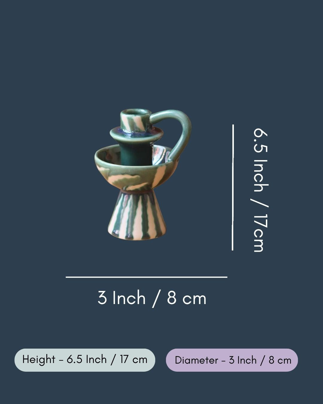 Padma Candle Holder - Set of 2