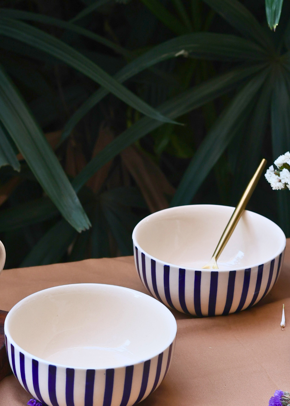blue lines bowl