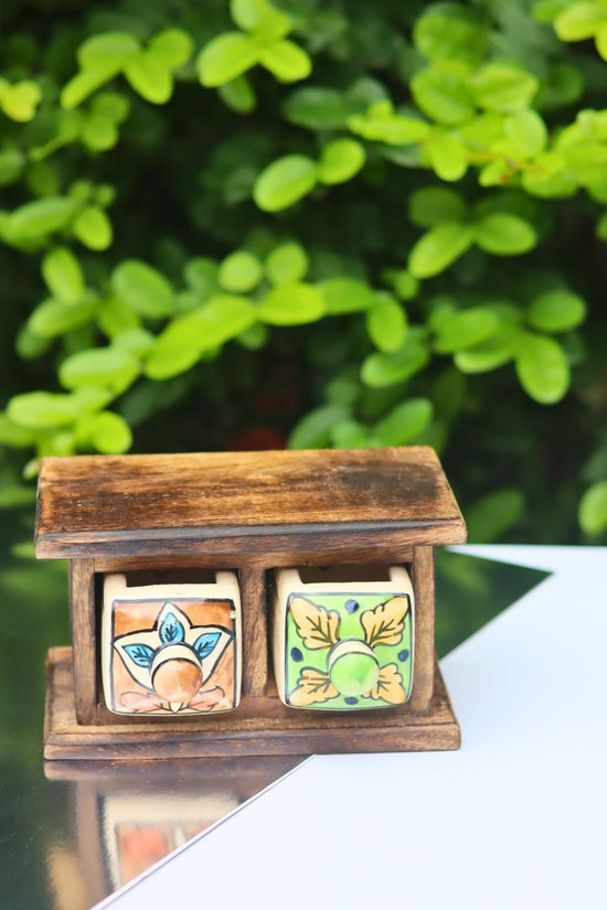 handmade Wooden Decor Drawer – Rustic Bloom