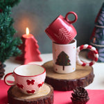 Set of 3 - Merry & Bright Mugs with premium quality material