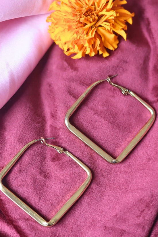 Square Hoops made with premium quality material