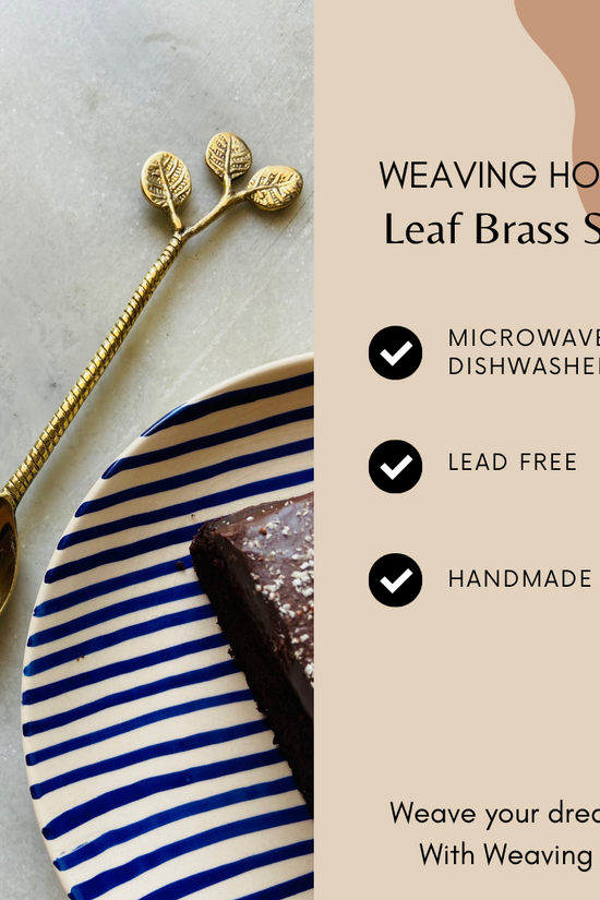Leaf brass spoon significations