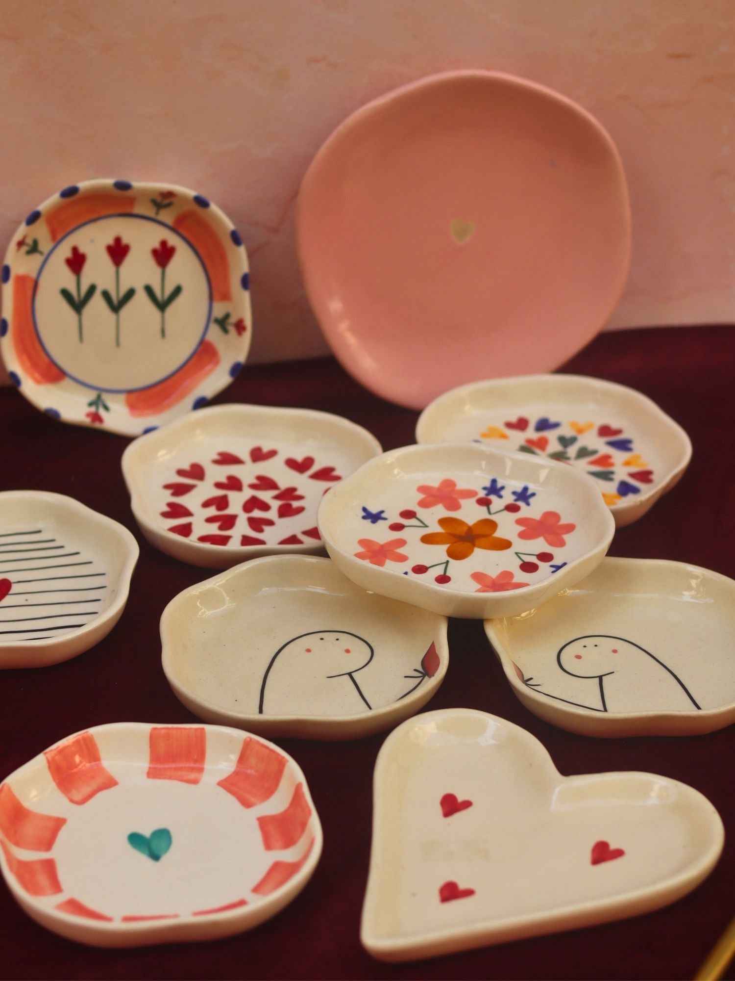 Set of 10 Forever Yours Dessert plates combo (for the price of 7)