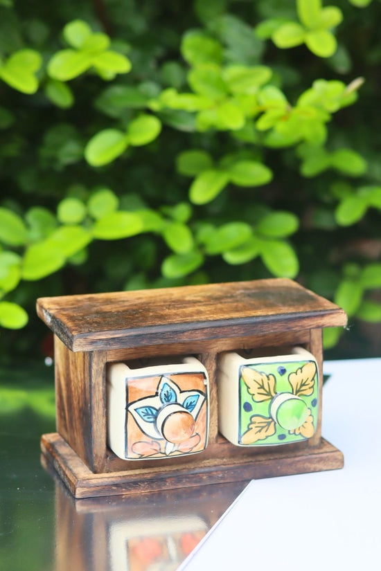 Wooden Decor Drawer – Rustic Bloom made by wooden