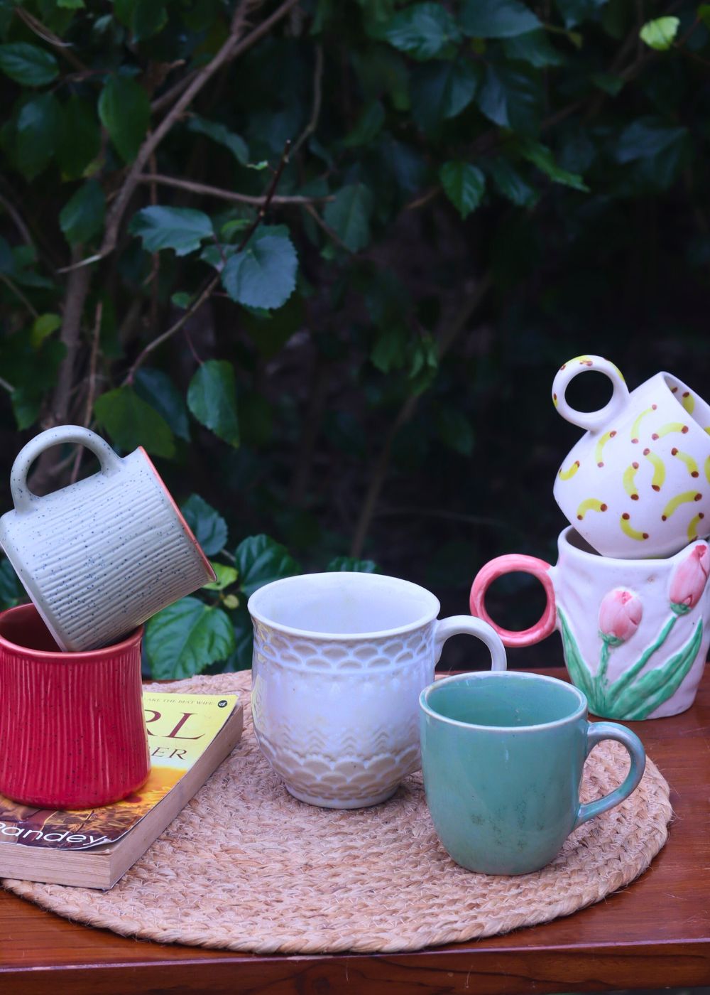 Set of 6 Delight Sip Mugs (for the price of 5) made by ceramic