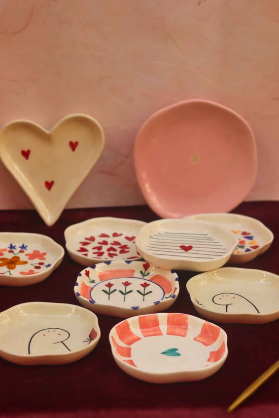 Set of 10 Forever Yours Dessert plates combo (for the price of 7)