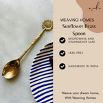 Sunflower Brass Spoon Specification