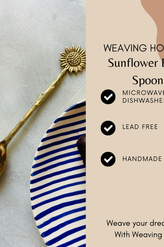 Sunflower Brass Spoon Specification