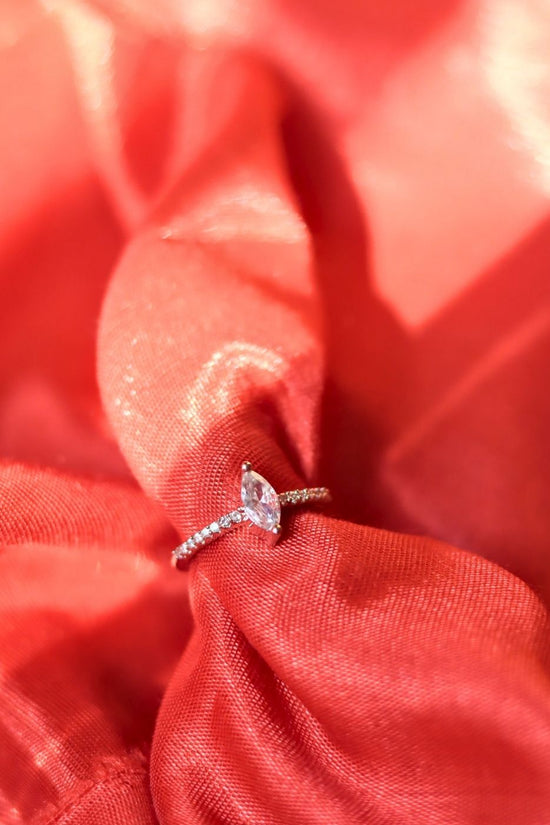 Serene Diamond Ring handmade in India