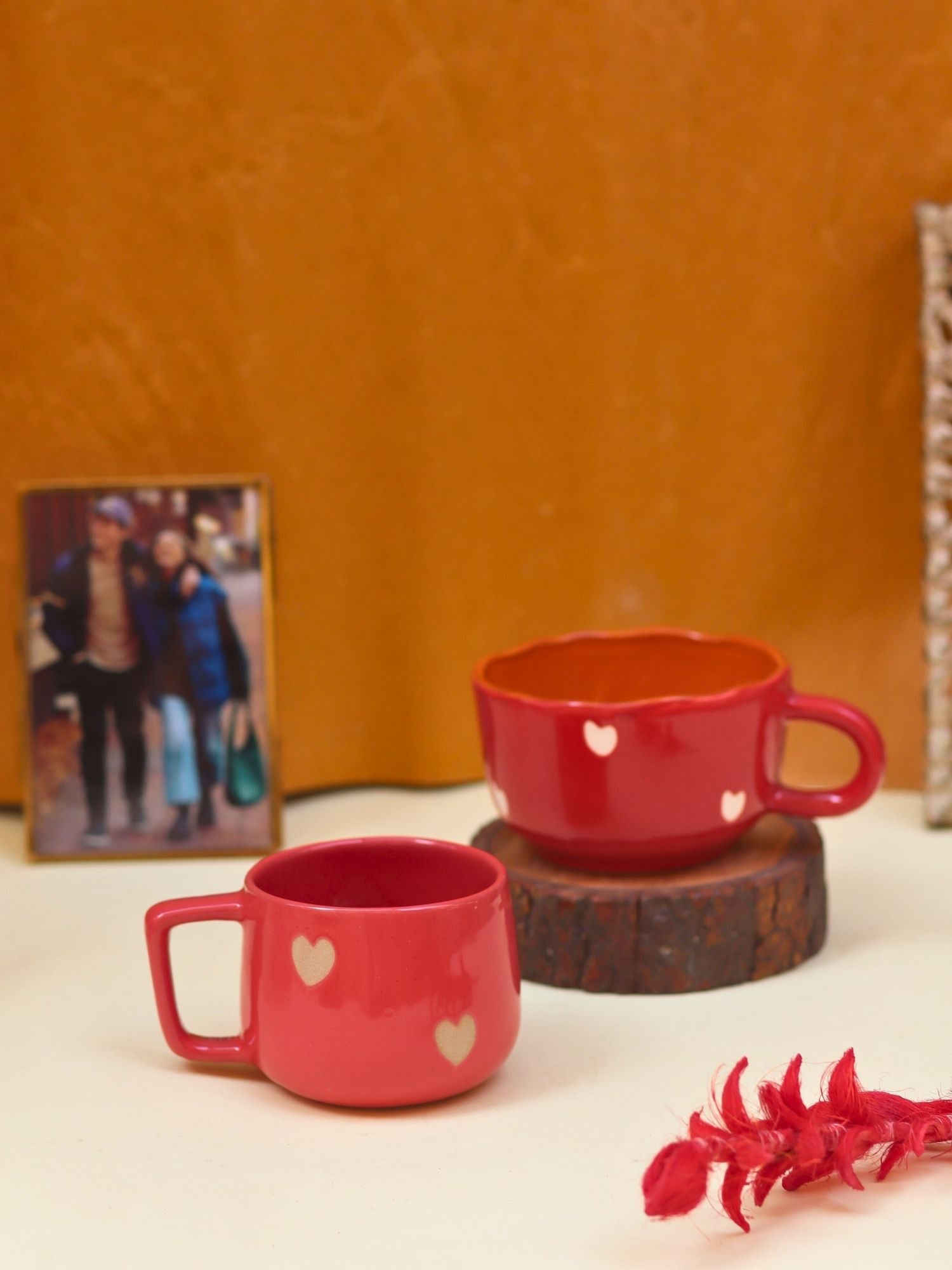 Set of 2 - Cupid & Heart-throb Mug combo with premium quality material