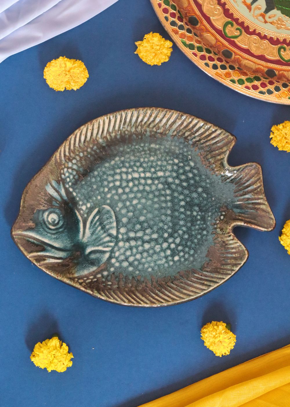 Butterfly Fish Platter handmade in india