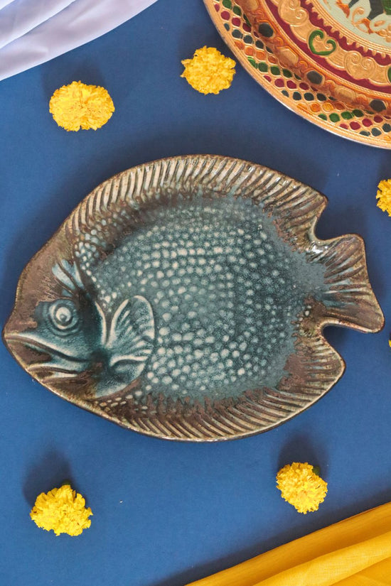 Butterfly Fish Platter handmade in india