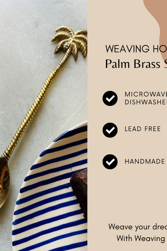 Palm brass spoon specifications 