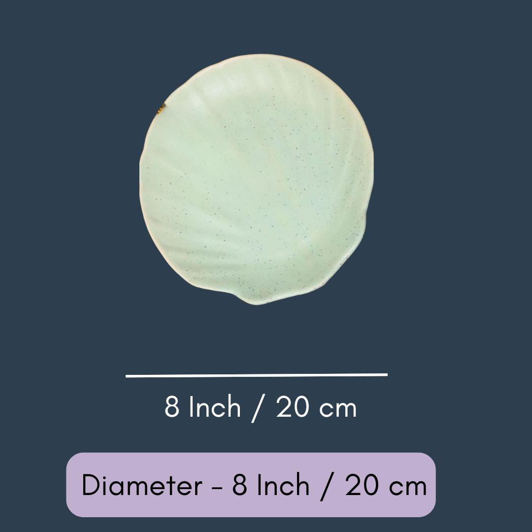 Sea Green Shell Platter