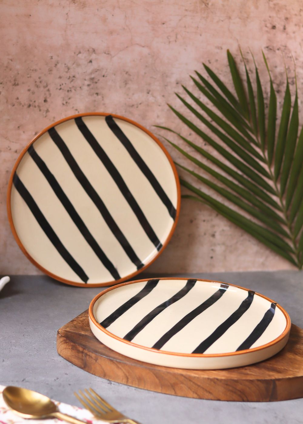 Zebra - Platter made by ceramic