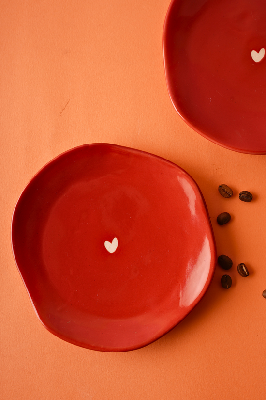 dessert plate with premium quality ceramic 