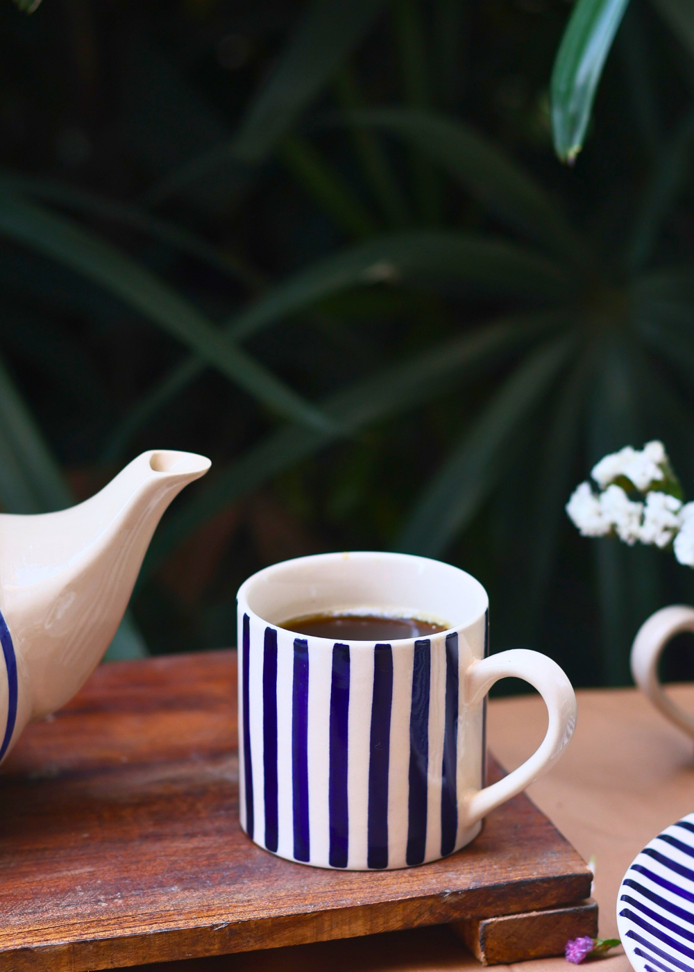 Handmade ceramic tea cup