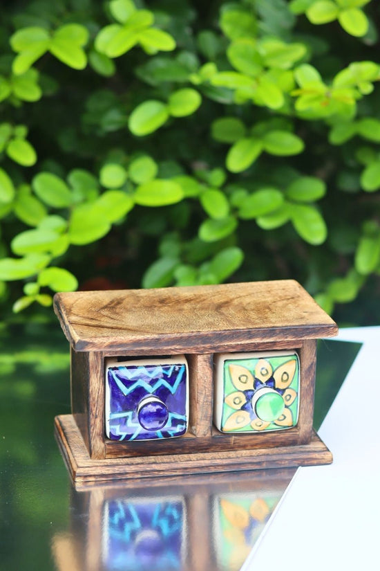 Wooden Decor Drawer – Indie Hues with premium quality material