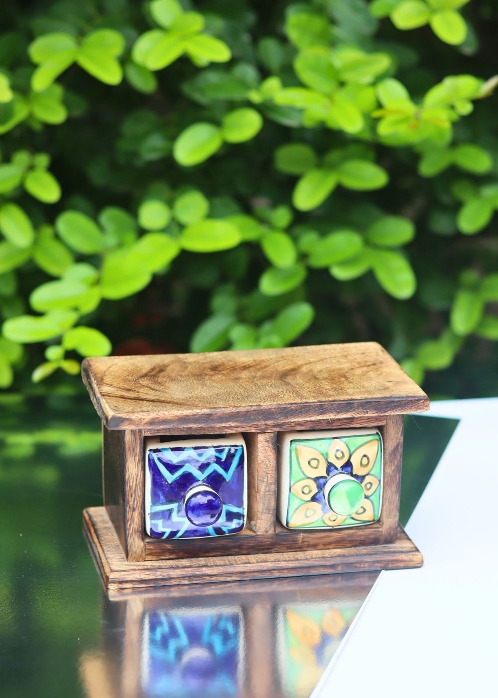 Wooden Decor Drawer – Indie Hues with premium quality material