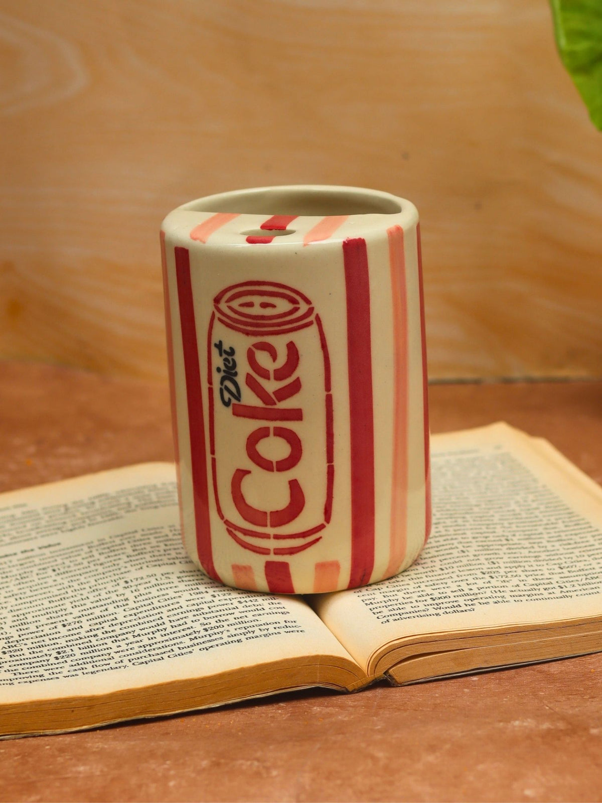 Diet Coke Tumbler made by ceramic