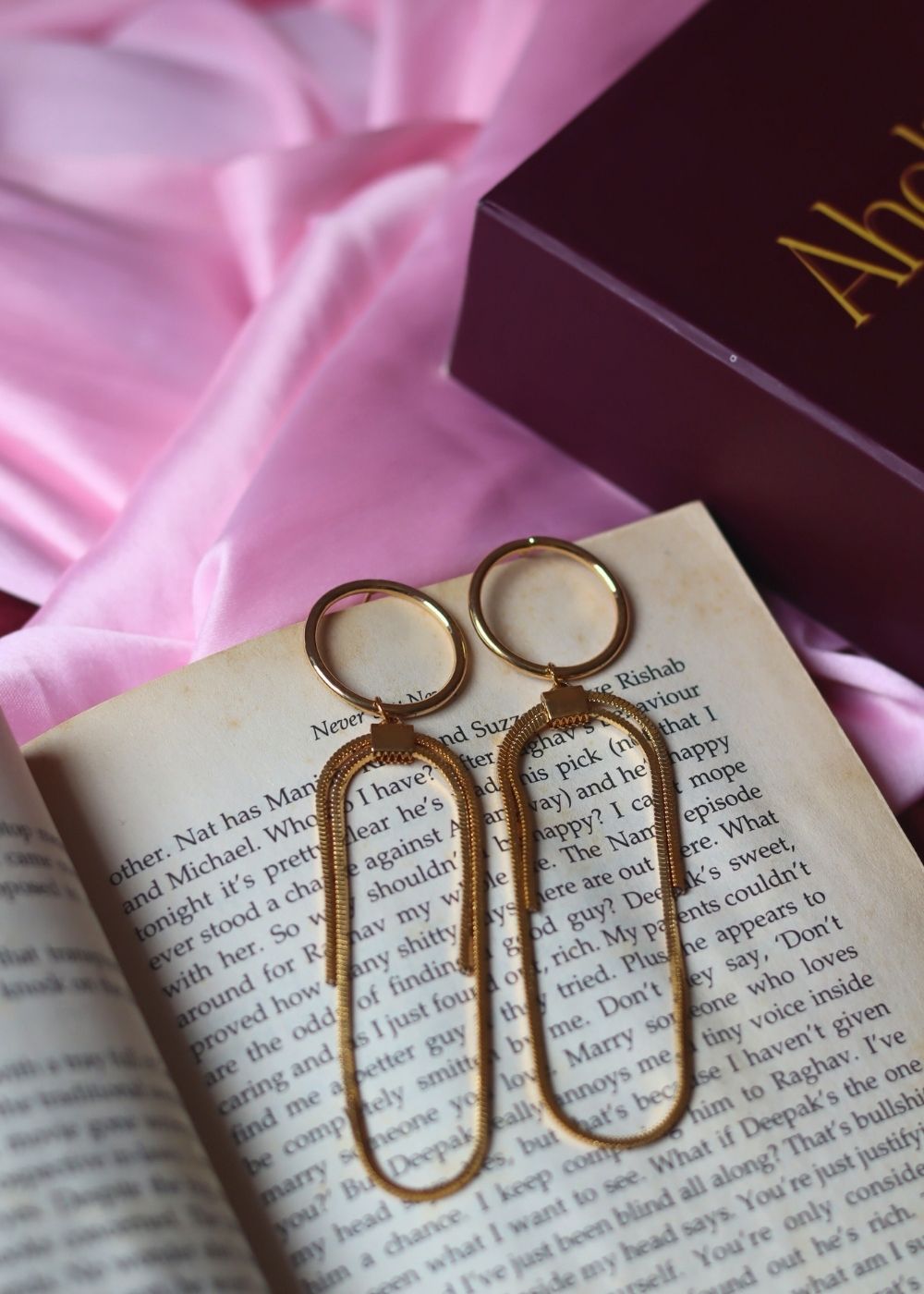 Ameila Earrings handmade in India