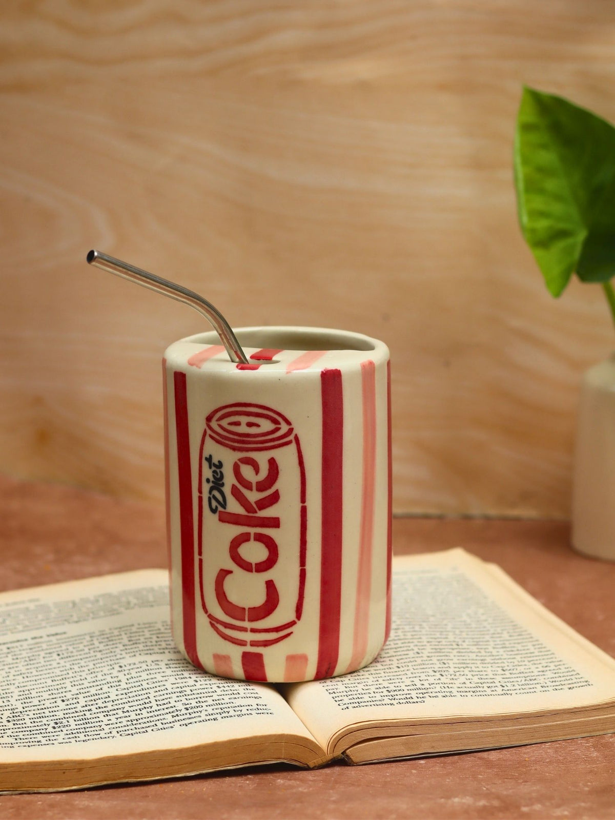 Diet Coke Tumbler handmade in India