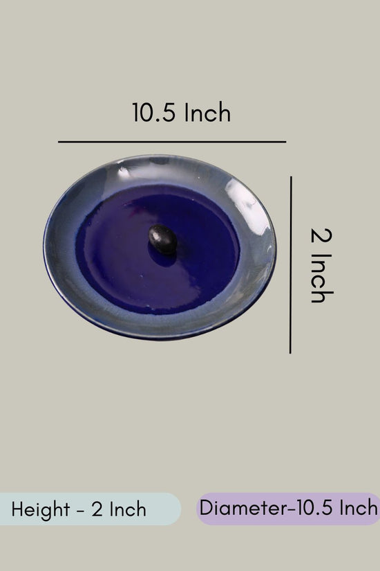 Royal Blue Dinner Plate
