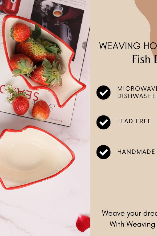 Fish ceramic bowls significations