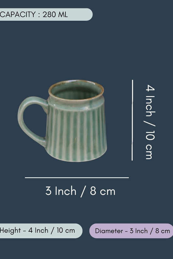 Basil Green Coffee Cup