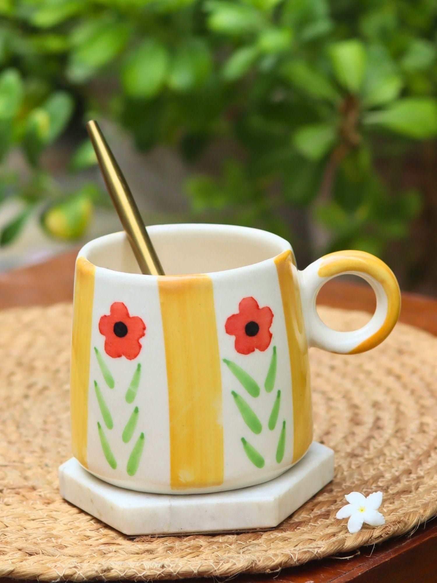Yellow Blossom Mug