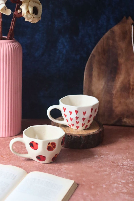 handmade Heart & Anar Mug