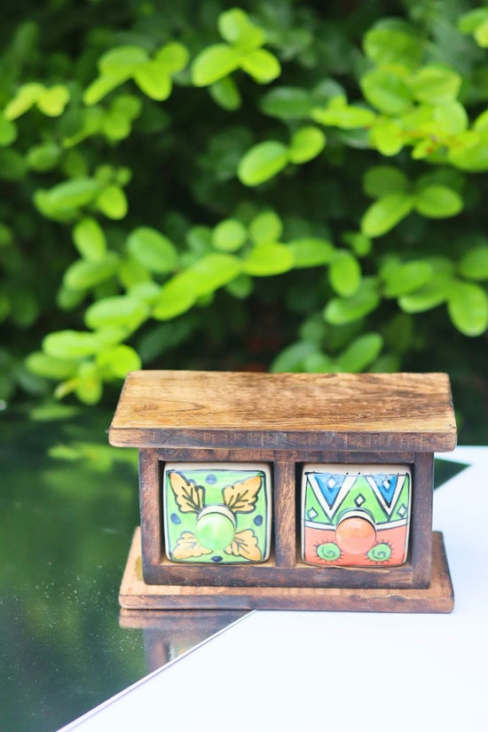 Wooden Decor Drawer – Vibrant Vibe handmade in India