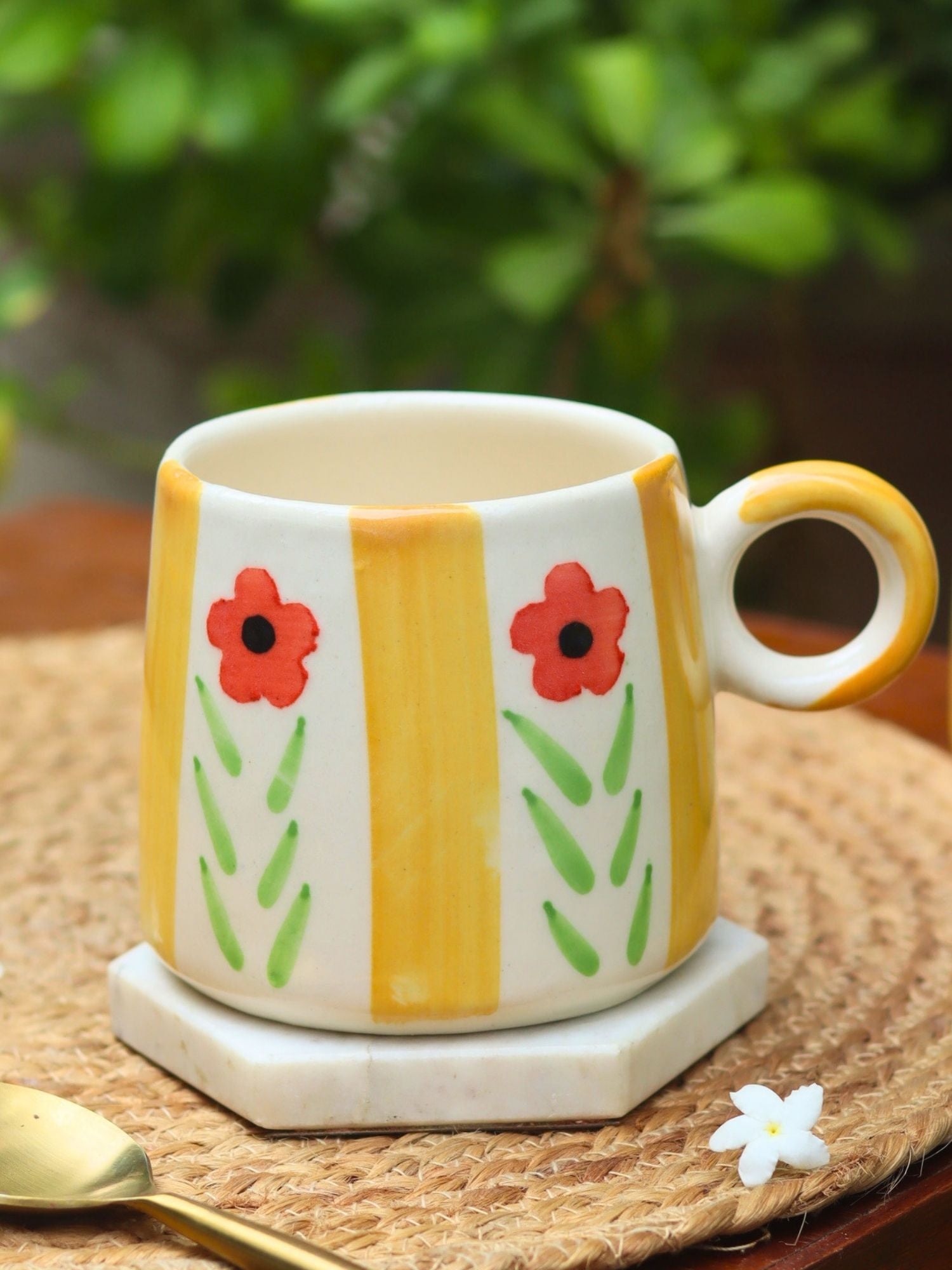 Yellow Blossom Mug