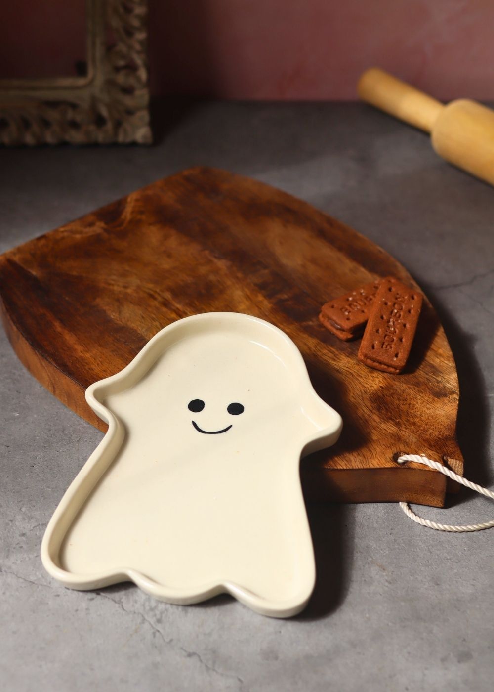 Spooky Handmade Dessert Plate for your special dessert