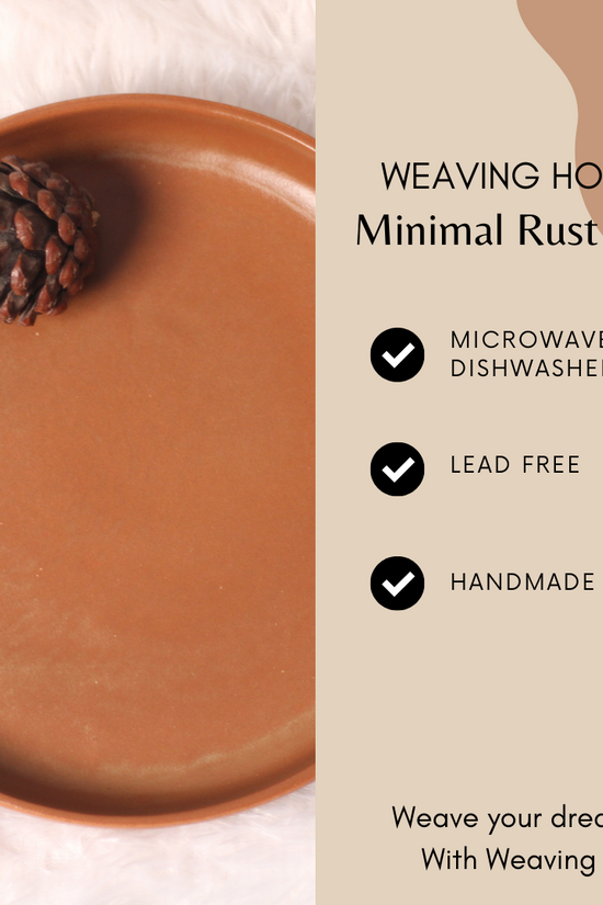 Minimal Rust Platter