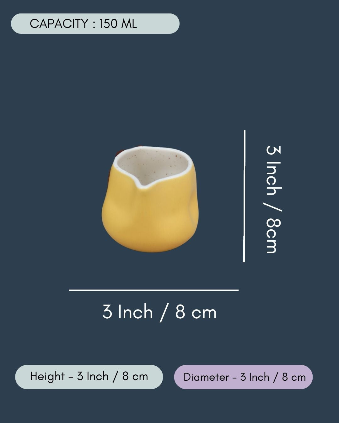 Milk Pourer - Yellow