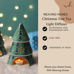 Christmas tree tea light diffuser significations