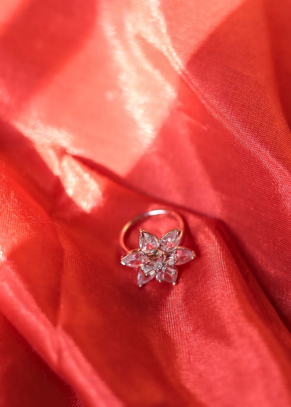 Waterproof Floral Bliss Ring