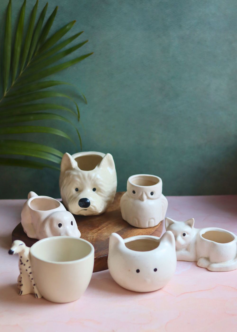Set of 6 Pawfect Planters Set (for the price of 5) with premium quality material