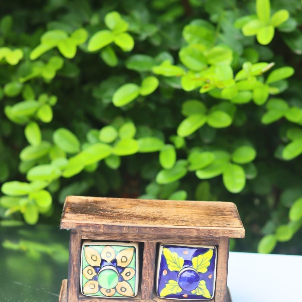 handmade Wooden Decor Drawer – Artisan Bliss