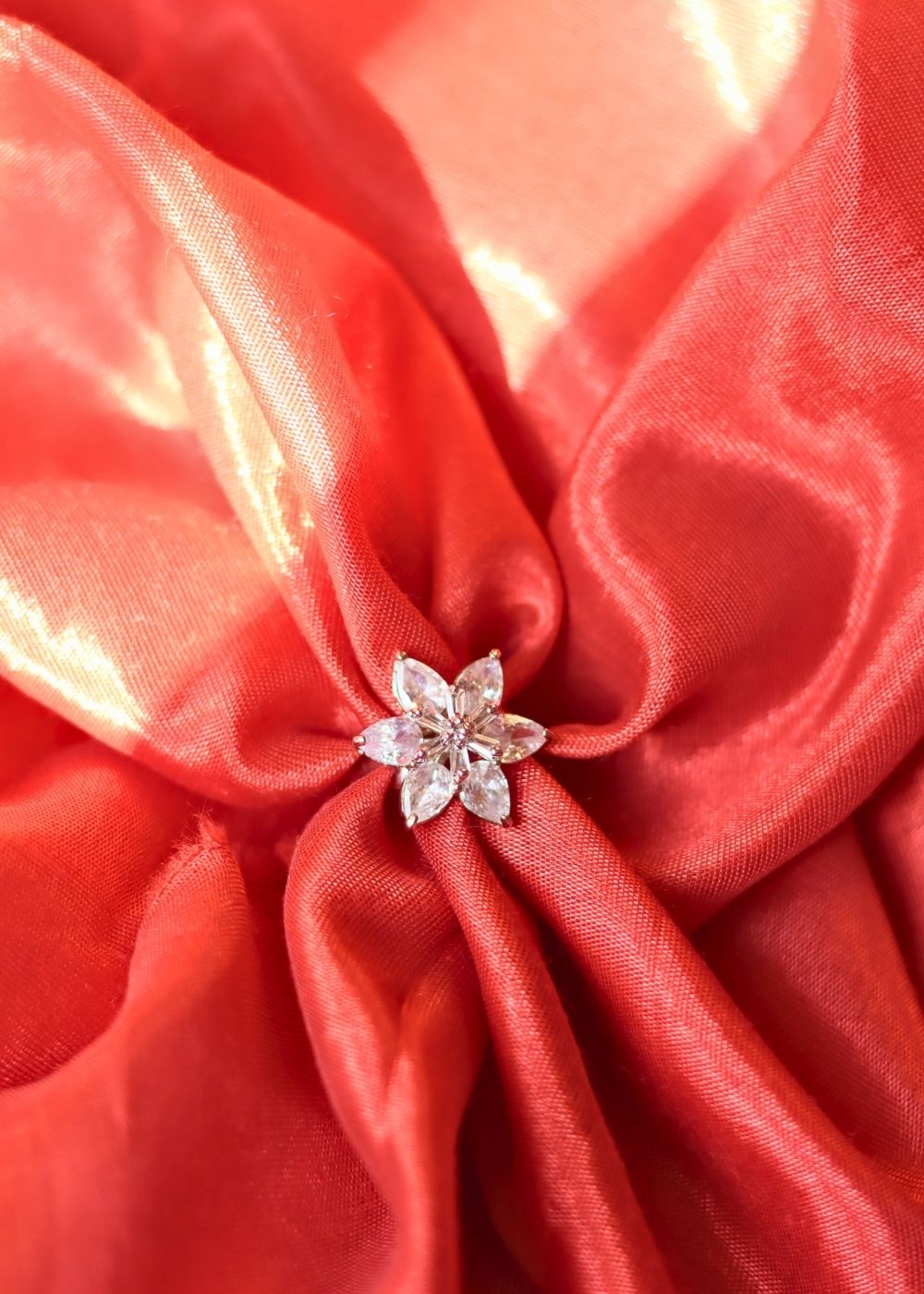 Floral Bliss Ring handmade in India